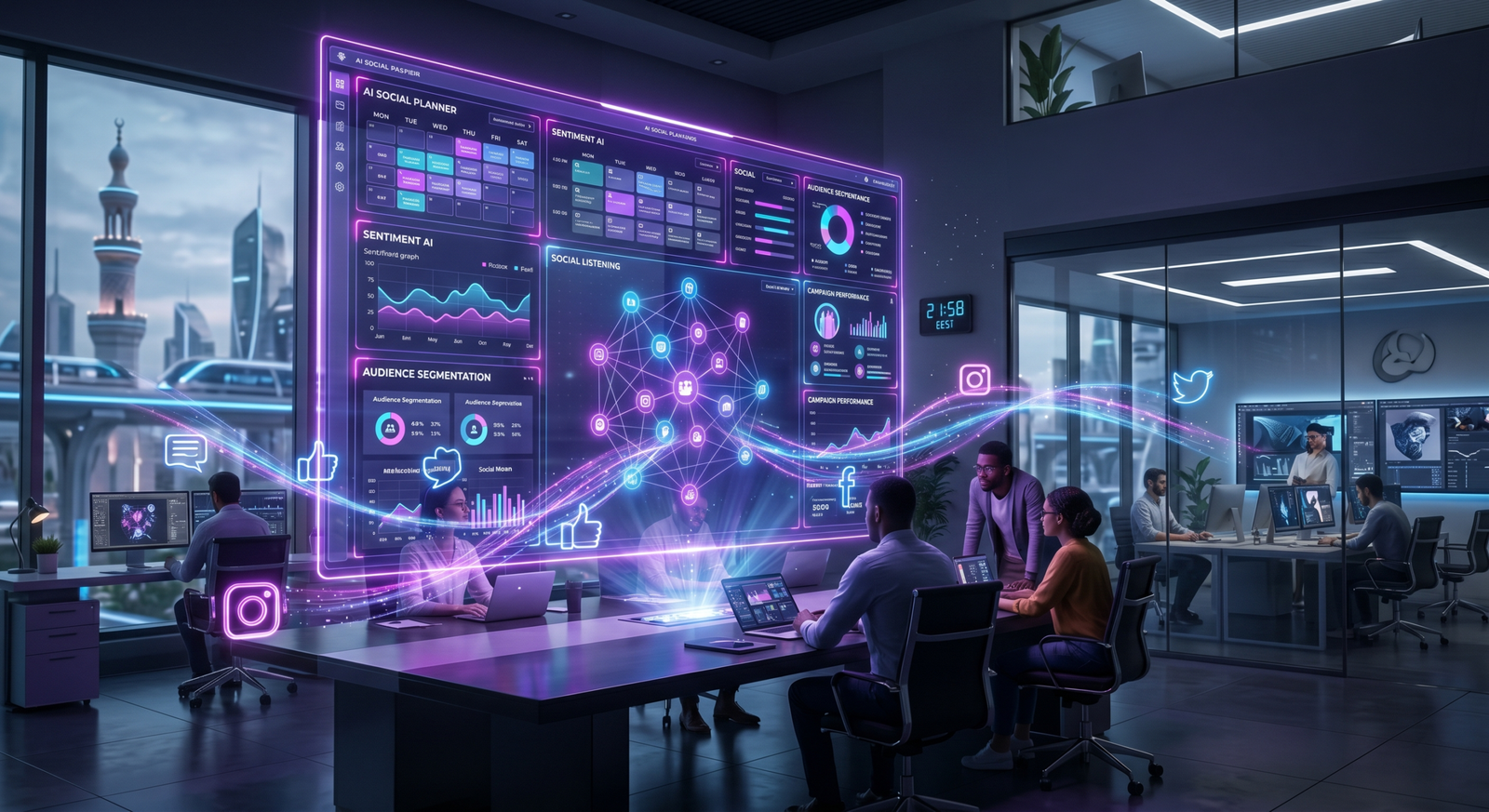 Ai Social Tools And Workflow Automation Dashboard